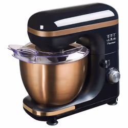 Bestron AKM900CO, 2,5 L, Noir, Cuivre, Batteur, Pétrisseur, Mélange, 500 g, Acier inoxydable, 1000 W