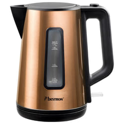 Bestron AWK1000CO bouilloire 1,7 L 2200 W Noir, Cuivre