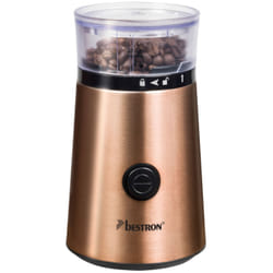 Bestron ACG1000CO appareil à moudre le café Cuivre