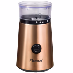 Bestron ACG1000CO appareil à moudre le café Cuivre