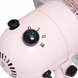 Bestron DFT35R ventilateur Rose, Acier inoxydable