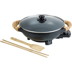 Bestron AEW100AS wok électrique 5 L Noir 1500 W
