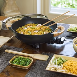 Bestron AEW100AS wok électrique 5 L Noir 1500 W - Vue supplémentaire 4