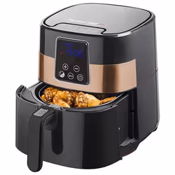 Bestron AAF7003DCO friteuse Unique 4 L Autonome 1300 W Friteuse d’air chaud Noir, Bronze