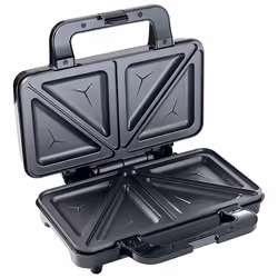 Bestron ASM90XLCO gaufrier et appareil à croque-monsieur 900 W Noir