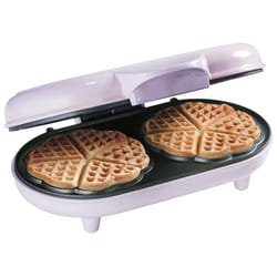 Bestron ADWM1000P moule à gauffres 10 gauffre(s) 1000 W Rose