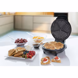 Bestron AWM700S moule à gauffres 5 gauffre(s) 700 W Noir, Argent - Vue supplémentaire 4