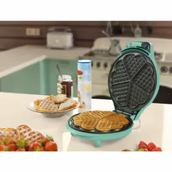 Bestron ASW217M moule à gauffres 5 gauffre(s) 700 W Couleur menthe - Vue supplémentaire 6