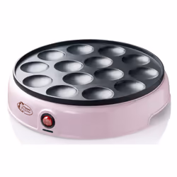 Bestron APFM700SDP appareil à crêpes 14 crèpe(s) 800 W Noir, Rose