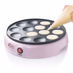Bestron APFM700SDP appareil à crêpes 14 crèpe(s) 800 W Noir, Rose