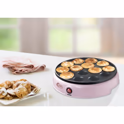 Bestron APFM700SDP appareil à crêpes 14 crèpe(s) 800 W Noir, Rose - Vue supplémentaire 6