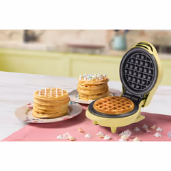 Bestron AMW500V moule à gauffres 1 gauffre(s) 550 W Jaune - Vue supplémentaire 6