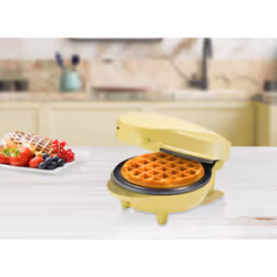 Bestron AMW500V moule à gauffres 1 gauffre(s) 550 W Jaune - Vue supplémentaire 9