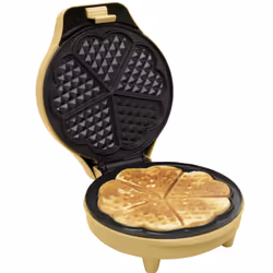 Bestron ASW217V moule à gauffres 5 gauffre(s) Jaune