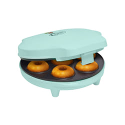 Bestron ADM218SDM machine a cupcakes et donuts Machine à fabriquer des donuts 7 Donuts 700 W Cyan