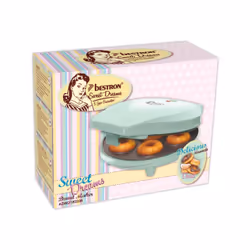 Bestron ADM218SDM machine a cupcakes et donuts Machine à fabriquer des donuts 7 Donuts 700 W Cyan - Vue supplémentaire 5
