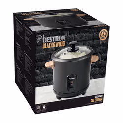 Bestron ARC180BW cuiseur à riz 1,8 L 700 W Noir - Vue supplémentaire 2