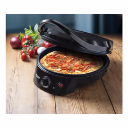 Bestron APZ400Z Machine et four à pizzas 1 pizza(s) 1800 W Noir - Vue supplémentaire 6