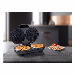 Bestron ADWM730CO moule à gauffres 10 gauffre(s) 1200 W Noir, Marron - Vue supplémentaire 7