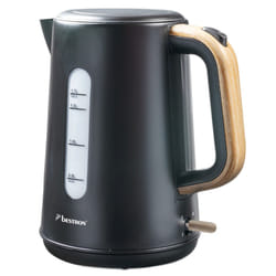 Bestron AWK2200BW bouilloire 1,7 L 2200 W Noir, Bois