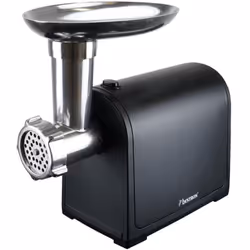 BESTRON - AMG300BL Type de hâchoir : Hachoir à viande Puissance (W) : 300 Couleur : Noir Matière de l'appareil : Acier inoxyd ...
