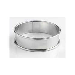 Cercle tarte 20x2CM inox - Patisse