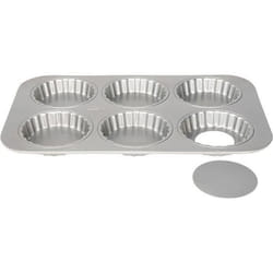 Moule Silver top 6 tartelettes 10cm amovible