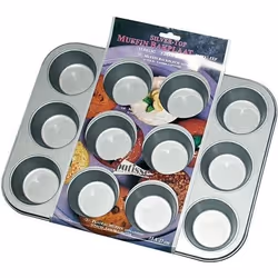PATISSE Moule antiadhérent - 12 muffins - 35 x 27 cm