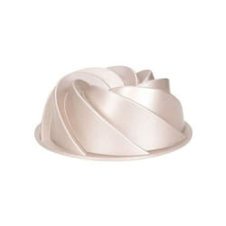 PATISSE - Moule à kouglof couronne - 24 cm - rose cuivré - Les Spécifiques
