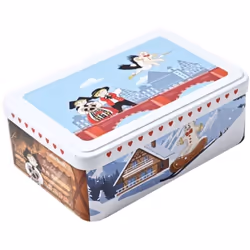 BOITE A BISCUITS METAL DECOR ALSACE de la marque PATISSE BOITE A BISCUITS METAL DECOR ALSACE