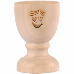 PATISSE Coquetier en bois Smiley