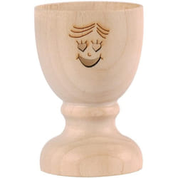 PATISSE Coquetier en bois Smiley
