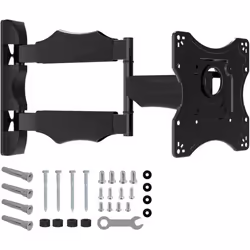NANOOK Support Mural orientable et inclinable pour téléviseurs 19-43 Pouces - Support Mural pour téléviseurs LCD LED QLED et ...
