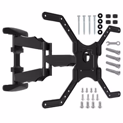 NANOOK Support Mural orientable pour téléviseurs 40-65 Pouces - Inclinable - Support Mural pour téléviseurs LCD LED QLED et O ...