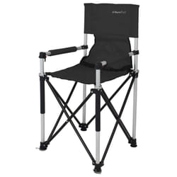Eurotrail Petit JR Chaise de camping 4 pieds Noir