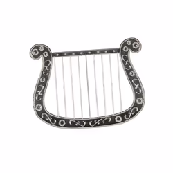 Harpe dange argent - Adulte - Intérieur - Gris - Mixte