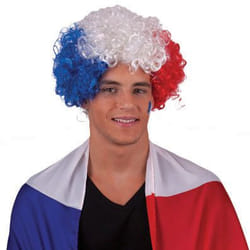 Funny Fashion 105234807 Equipement pour fans de sport France Perruque