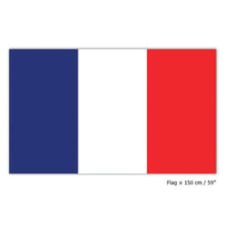 Funny Fashion 105436171 Equipement pour fans de sport France Drapeau à main