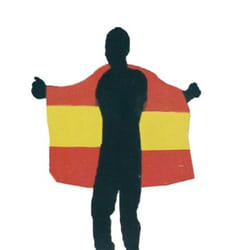 Funny Fashion 105436169 Equipement pour fans de sport Espagne Drapeau nationale