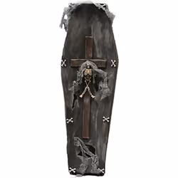Cercueil halloween (70 cm) horreur