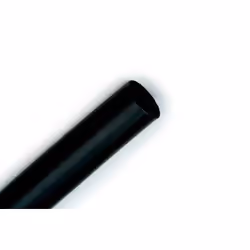 3M TE100046198, Gaine thermorétrécissable, Noir, 100 cm, 2 mm, 6 mm, 135 °C