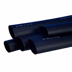 3M TE100046560, Gaine thermorétrécissable, Noir, 100 cm, 3,2 cm, 7,5 mm, 135 °C
