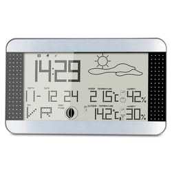 Alecto WS-1700 Noir, Argent LCD Batterie