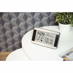 Alecto WS-1700 Noir, Argent LCD Batterie - Vue supplémentaire 7