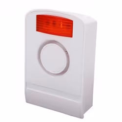 Alecto DA-205, Sirène sans fil, Extérieure, Blanc, AAA