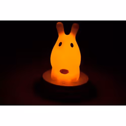 Alecto Innocent Dog lumière de nuit pour bébé Blanc, Jaune LED