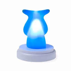 Alecto Naughty Cow lumière de nuit pour bébé Bleu, Blanc LED