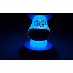 Alecto Naughty Cow lumière de nuit pour bébé Bleu, Blanc LED - Vue supplémentaire 4