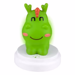 Alecto Cute Dragon, Vert, Chambre à coucher, Chambre d'enfant, 1 lampe(s), LED, Batterie, AA