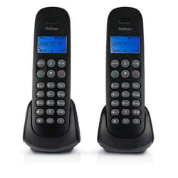 Profoon PDX-320 téléphone Téléphone DECT Identification de l'appelant Noir